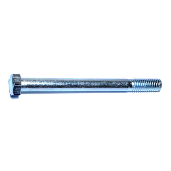 Midwest Fastener Grade 2, 1/2"-13 Hex Head Cap Screw, Zinc Plated Steel, 5-1/2 in L, 25 PK 00112 - main